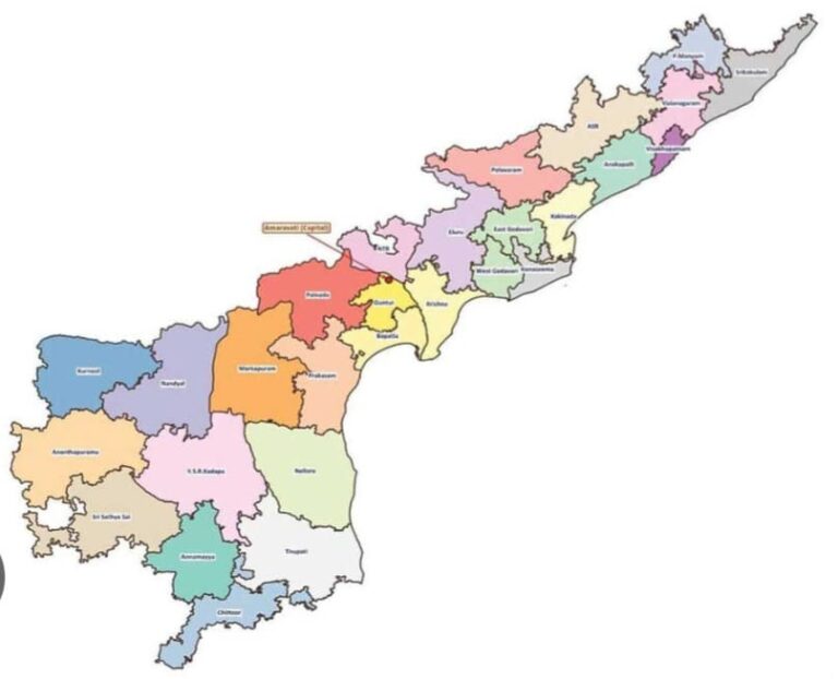 కొత్త జిల్లాలతో మారిన ఏపీ ముఖచిత్రం.