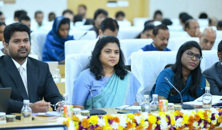 సీఎం రాకపై జిల్లా కలెక్టర్ సమీక్ష సమావేశం.