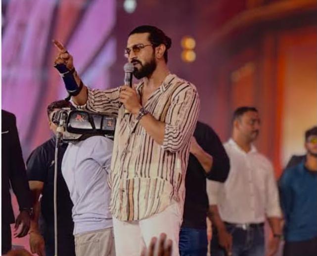 పెద్ది సినిమా ఫ్రీ రిలీజ్ ఈవెంట్ లో పాల్గొన్న మంత్రి దుర్గేష్.