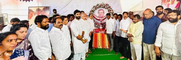 పీసీసీ మాజీ అధ్యక్షుడు జీఎస్ రావుకుశ్రద్ధాంజలి.