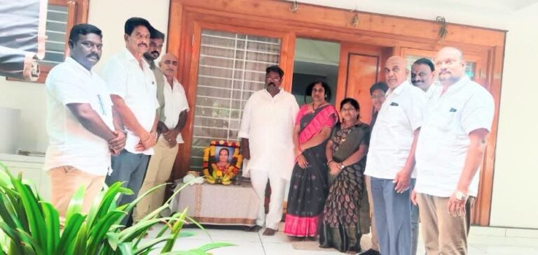 బాంబే స్వీట్స్ అధినేత బాపిరాజుకు మండలి చైర్మన్ మోషేన్ రాజు పరామర్శ.